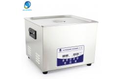 China 15L Easy Operating Power Switch Ultrasonic Glasses Cleaner For Lab Glassware supplier