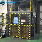 6m High 500kg-20000kg Industrial Indoor Goods Lift Hydraulic Cargo Elevator for sale