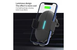 China QC3.0 Car Mount Wireless Charger Multi Function Phone Holder supplier
