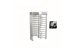 China 304SS Full Height Turnstile Gate Automatic Turnstile Gates With Pedestrian Control System supplier