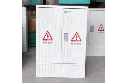 China Lockable Free Standing Enclosure Box Of Polyester SMC Fiber Glass Material supplier