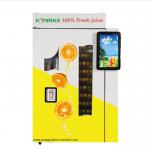 Saudi Arabia Market Mini Size Orange Vending Machine 304 Stainless Steel for sale