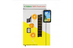 China Credit Card Currency Auto Industrial Fruit Juice Dispenser Machine With Cleaning System supplier