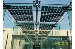 China 200W BIPV High Transparent Solar Panel With Mono Or Poly Solar Cell supplier