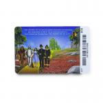 Embossing Plastic Membership Card With QR Codes Barcodes Or Magnetic Stripes for sale