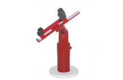 China Red Credit Card Tilt Tilt Swivel Desk POS Terminal Stand supplier