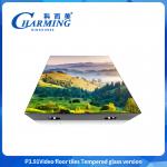LED Tile Screen Stage 3D Dynamic Display Shopping Mall Bar Floor Full-Color Screen Led Display for sale