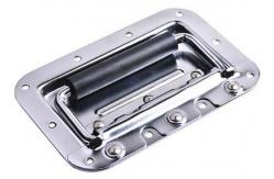 China 400kg Holding Capacity Spring Loaded lock hasp hardware supplier