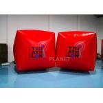 1.5M Cube Race Marker Inflatable Water Buoys For Water Sports Event for sale