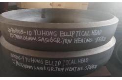 China Duplex ASTM A516 GR.70 Pressure Vessel Dished Ends supplier