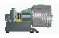 China Powerful Salt Centrifuge Machine 5kw For Industrial Liquid-Solid Separation supplier