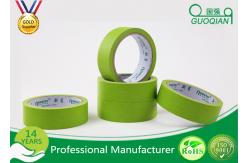 China High Temperature Green Masking Tape 1 Inch Textured Material No Glue Residue supplier