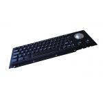 SUS304 IP65 Industrial Keyboard With Trackball 20mA Wired Panel Mount