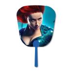16x17cm Hand Fan 3D Lenticular Printing Service 3D Deep For Summer Season