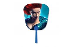 China Custom Printed 0.6mm PET 3D Lenticular Hand Fans / 3D Lenticular Printing supplier