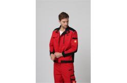China Air Circulation Work Gear Jackets , 250gsm Warm Work Jacket Mens supplier