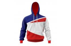 China Unisex Sublimation Print Unlined Pullover Hoodies For Sports Team supplier