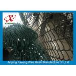 Ral Colors Vinyl Chain Link Fence Post Easy Assembled For Forest Protecting for sale