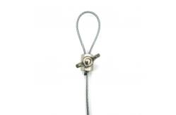 China Oem Customized Transmisin Detent Cable End Clip Wire Rope Clamp Wire Looper supplier