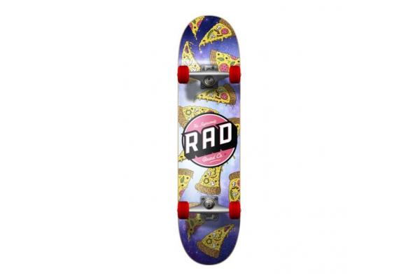 YOBANG OEM RAD Wheels Pizza Galaxy Mid Complete Skateboards - 7.5 x 31