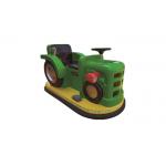 Cute Shape Kids Bumper Car Aging Resistance With Artificial Leather Seat for sale
