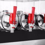 Dual Bowl Margarita Slush Frozen Drink Machine Air Cooling Auto Control CE