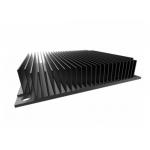 6005 Black Anodized Extruded Heat Sink Profiles For Audio Equipment