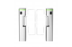 China Supermarket Swing Gate Barrier Turnstile Entrance RFID Card Access Control Sytsem supplier