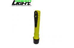 China Industrial Safety 12000lux Explosion Proof Flashlight with Anti Slip Design and USB Charging supplier