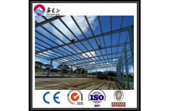 China Q345B Prefabricated Steel Warehouse Steel Structure Workshop With Window Upvc supplier