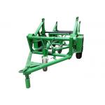 3t 5t 8t 10t Spray Painting Cable Drum Trailer With Damping Device