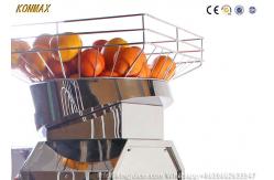 China Custom Orange Juice Squeezer , Pomegranate Juice Machine With Automatic Feeder supplier