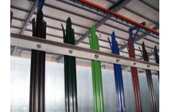 China Anti Rust Custom W Section Palisade Security Fencing For Farm And Garden supplier
