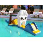 Water Floating Sports Equipment, Inflatable Water Slide For Pool Games for sale