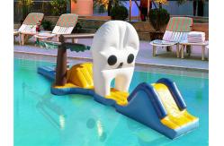 China Water Floating Sports Equipment, Inflatable Water Slide For Pool Games supplier