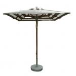 10 FT Outdoor beach patio umbrella stripe fabric with Tilt and Crank for restaurant pub furniture---2061D for sale