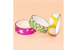 China Custom Print Glitter Christmas Decorative Washi Tape supplier