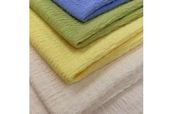 China Breathable Spandex Polyester Knit Crinkle Bubble Fabric Jersey supplier