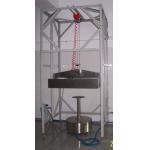 Movable Vertical Drop Rain Testing Machine For IPX1  IPX2 Waterproof Test IEC60529 for sale