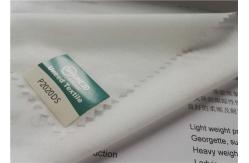 China Two Side Coating Fusible Woven Interlining And Interfacing Good Handfeeling supplier