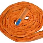 Orange 60 Polyester Round Sling Endless Webbing Sling 12 Tonne 2 Meters for sale