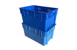 China HDPE Plastic Nestable Stacking Crate 61x40 For Warehouse Market supplier