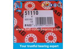 China Chrome Steel 51110 Thrust Ball Bearing Two Way C0 C1 Clearance Free sample supplier