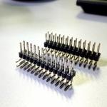 1.27mm Pitch Dual Row Pin Header for sale