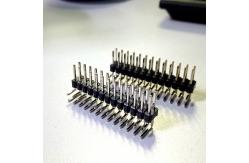 China 1.27mm Pitch Dual Row Pin Header supplier