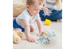 China Green Unisex Cuddly Silicone Teether For 0-12 Months Babies supplier