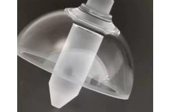 China Round Optical Quartz Glass Hemispherical Resonator With Transparent Properties supplier