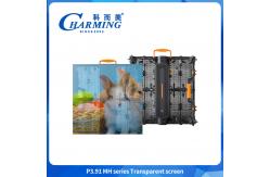 China 5000nits P3.91 Outdoor Led Transparent Video Wall Glass Led Display supplier