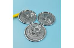 China Metal Pull Tab Pop Top Cap Easy Open Tinplate Lid Non Refillable supplier