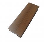 Heat Transfer Surface Wood Grain Aluminium Profile Section For Construction for sale